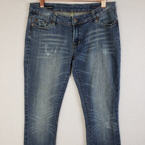 Citizens of Humanity Jeans "Boho #111" Stretch Low-Waist Bootcut Y2K size 28 - Picture 10 of 14